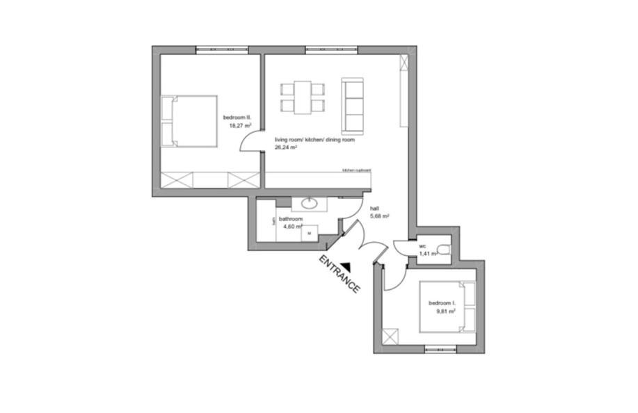 N16 Deluxe Apartmán